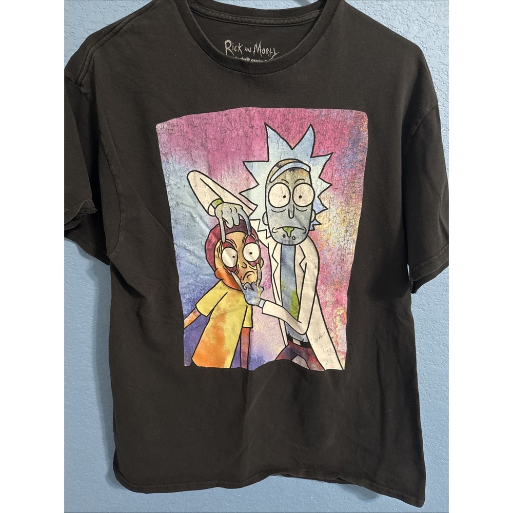 Rick And Morty Adult Swim Short Sleeve T-Shirt Adult Large